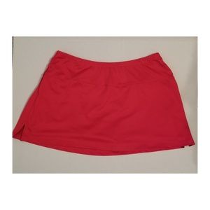 Tail Tennis Sport Athletic Red Skirt Large EUC